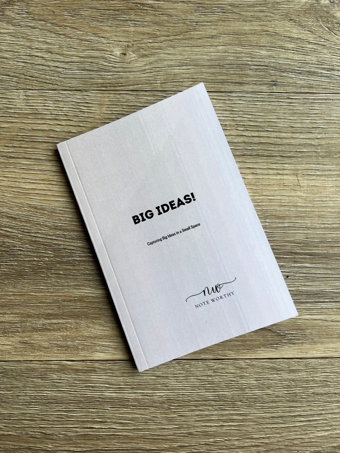 Big Ideas - Little notebook